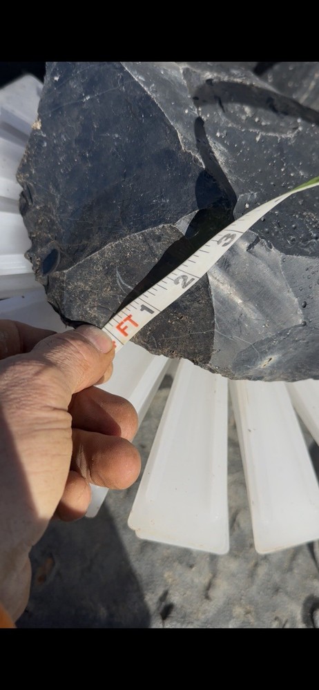Spiderweb Obsidian Flat And Ready For Knapping