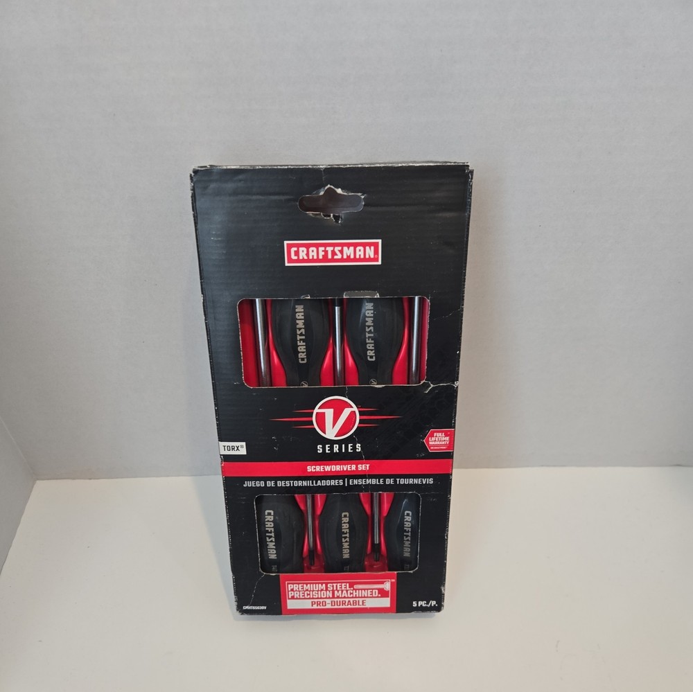 V-Series(TM) 5pc Torx(R) Screwdriver Set