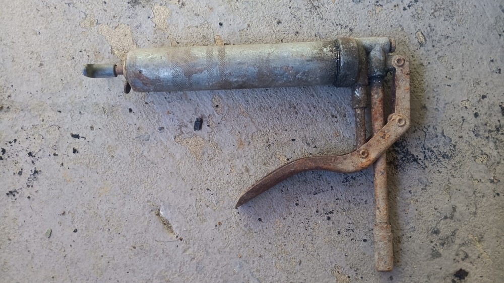 Vintage Mini Grease Gun WORKING