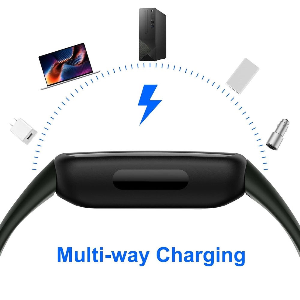 Fitbit Inspire 3 Charger Cable 2 Pack 3.3Ft