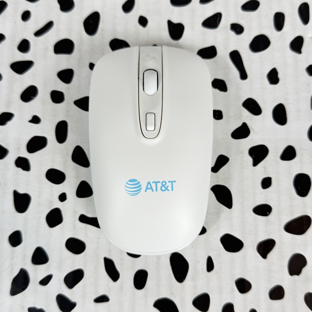 AT&T Wireless White Mouse - NO USB