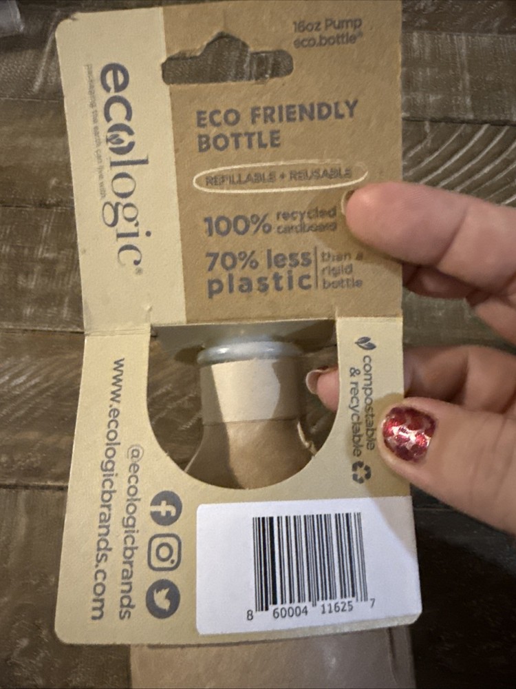 EcoLogic Eco Friendly Pump Bottle