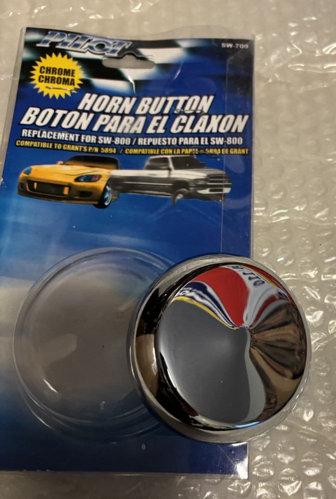SW-700 HORN BUTTON CHROME