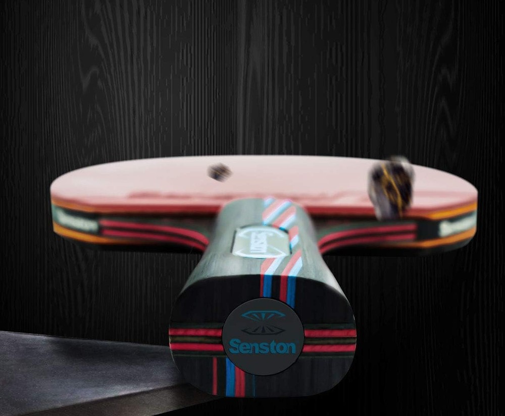 Professional Table Tennis Paddles Ping Pong Rackets with Case