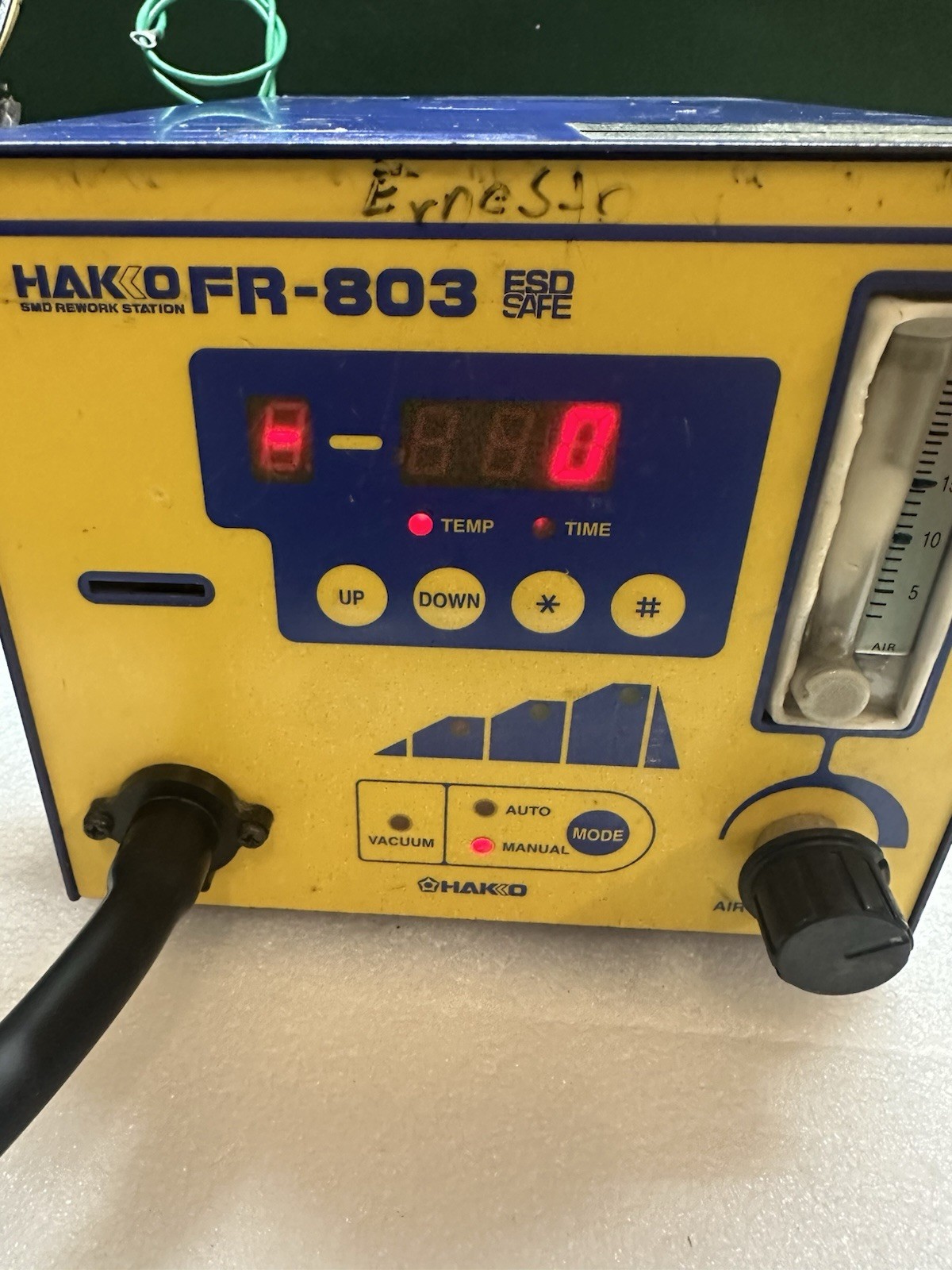 Hakko FR-803 Hot Air SMD Rework Station – Digital PCB Repair / Desoldering Tool.