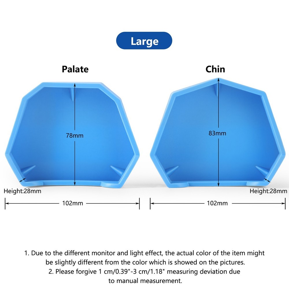Dental Lab Silicon Rubber Plaster Model Base Denture Tray Impression Former Base