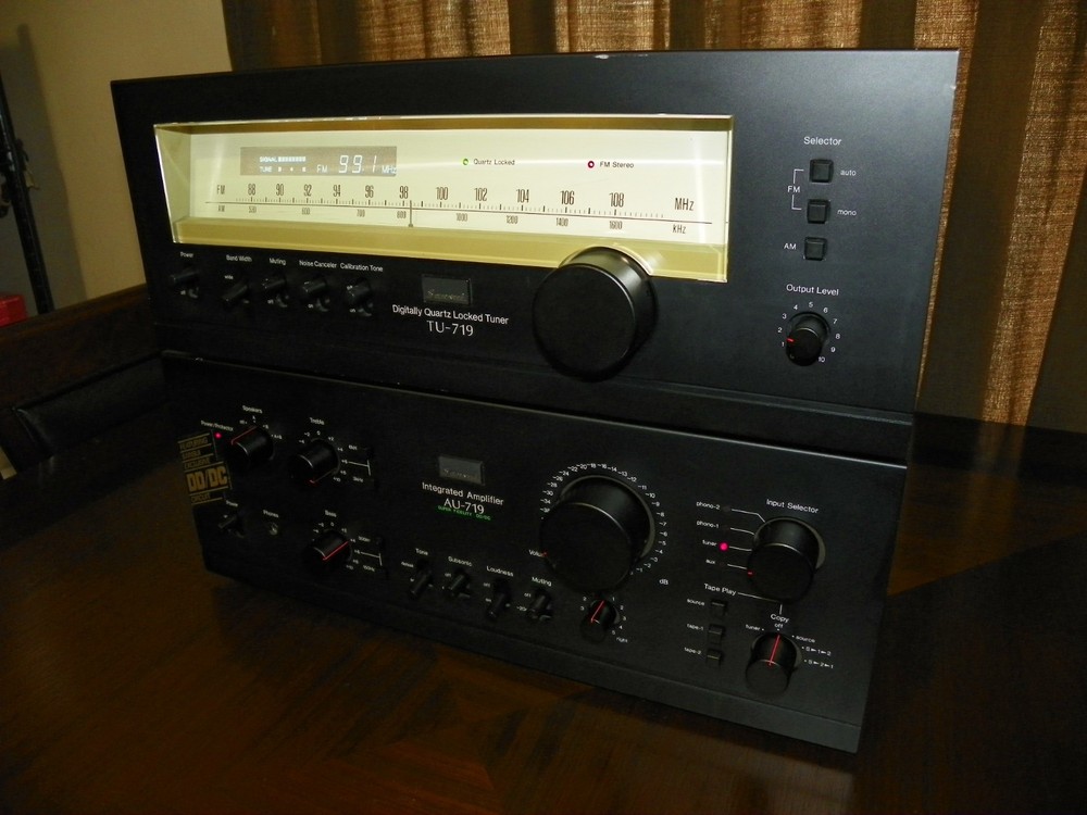 sansui au-719 integrated amplifier & Tuner