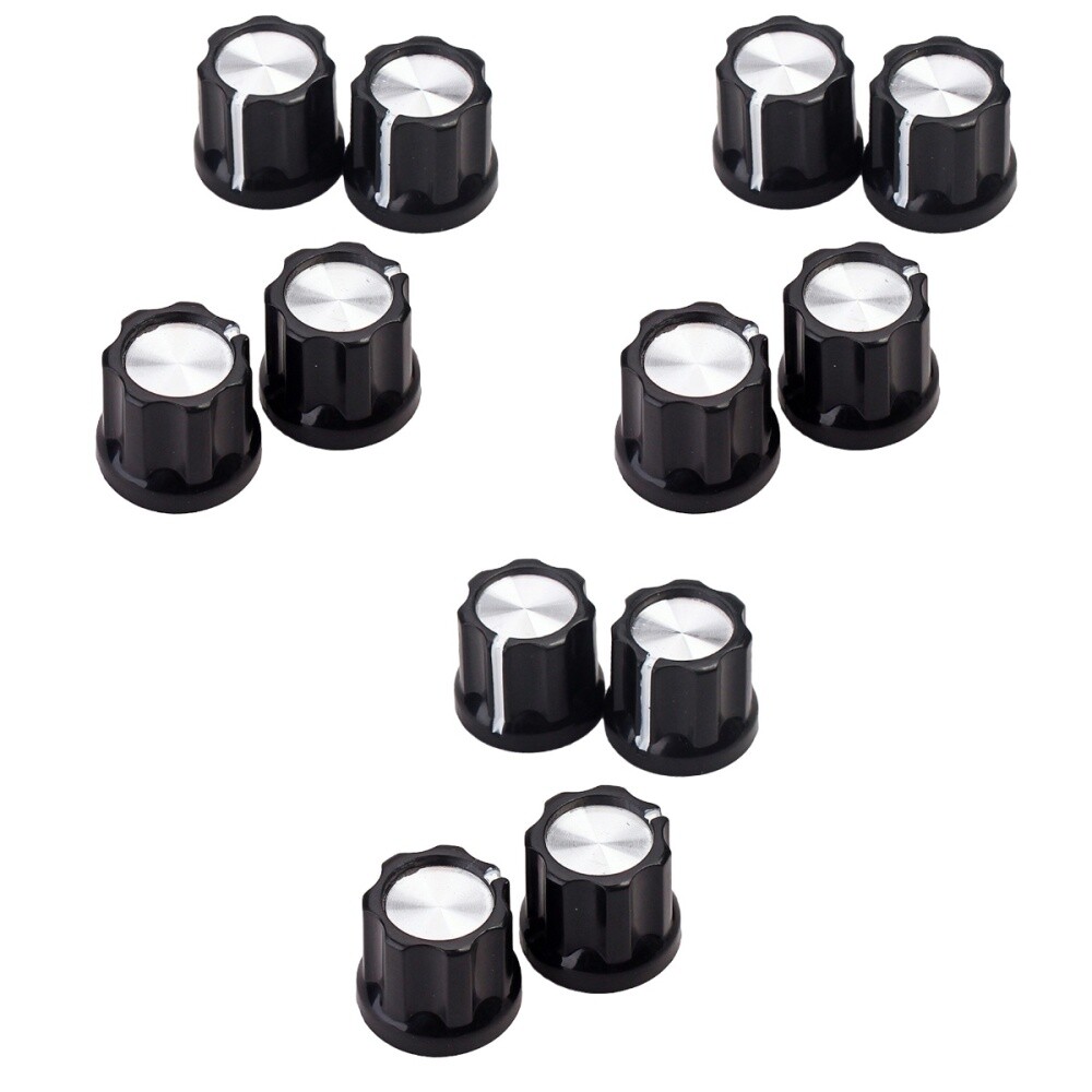 12 Pcs guitar tuning knobs custom guitar knobs Jazz Bass Knobs D-shaft Guitar