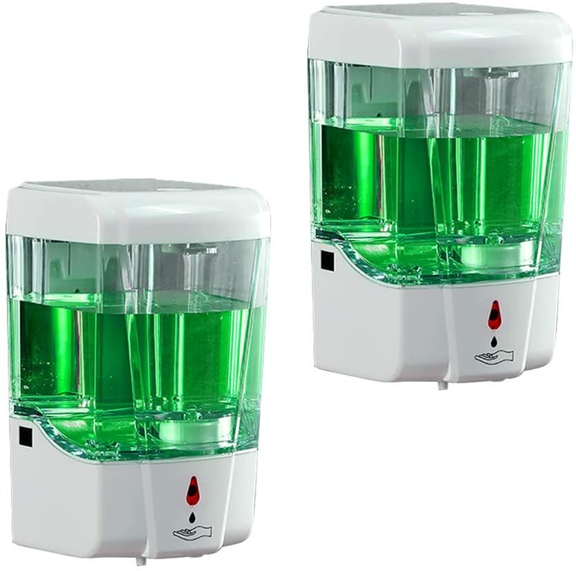 700ml Automatic Soap Dispenser IR Sensor Dispenser Touchless Hand Free Wall