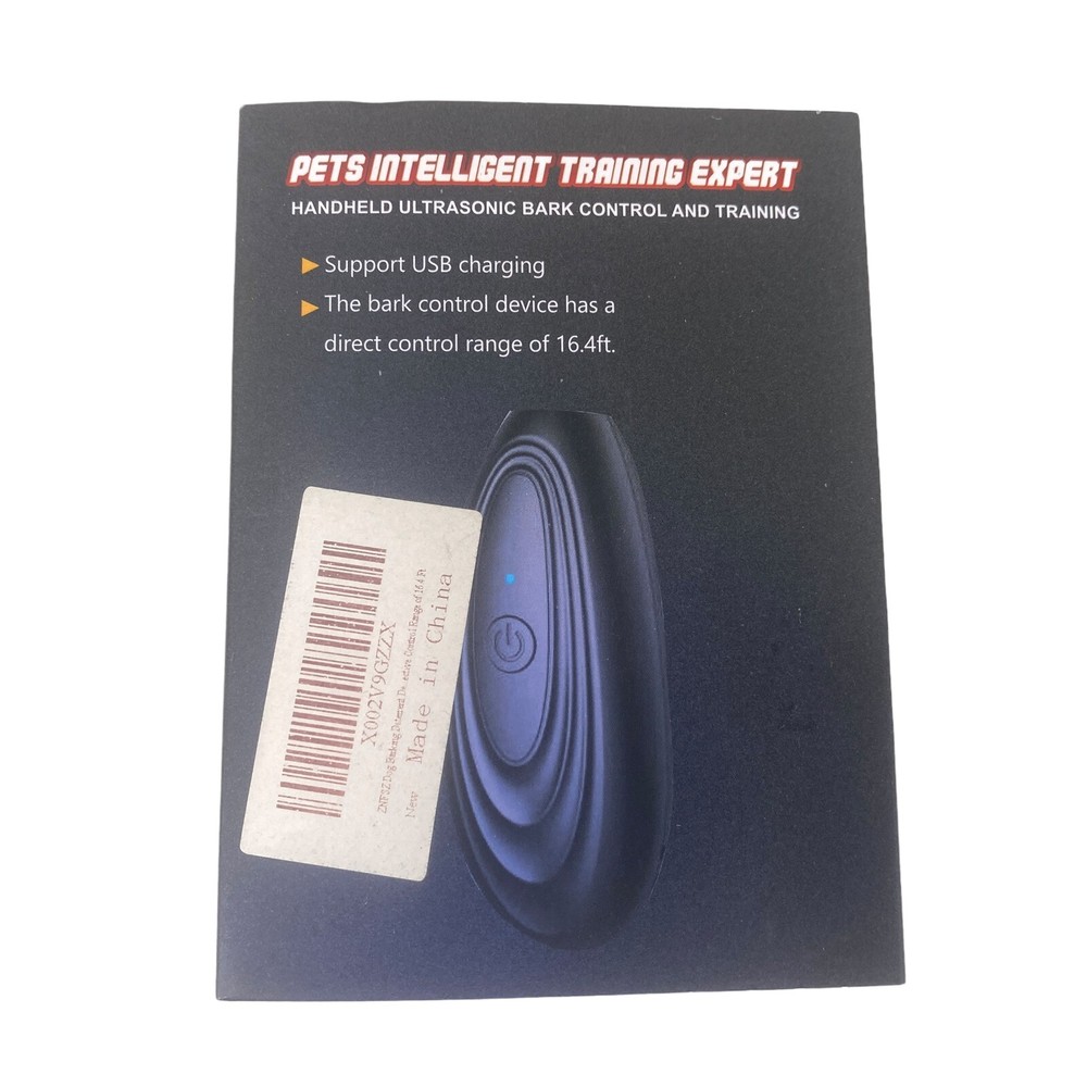 Pets Intelligent Training Expert Bark Control Training USB Charging NEW