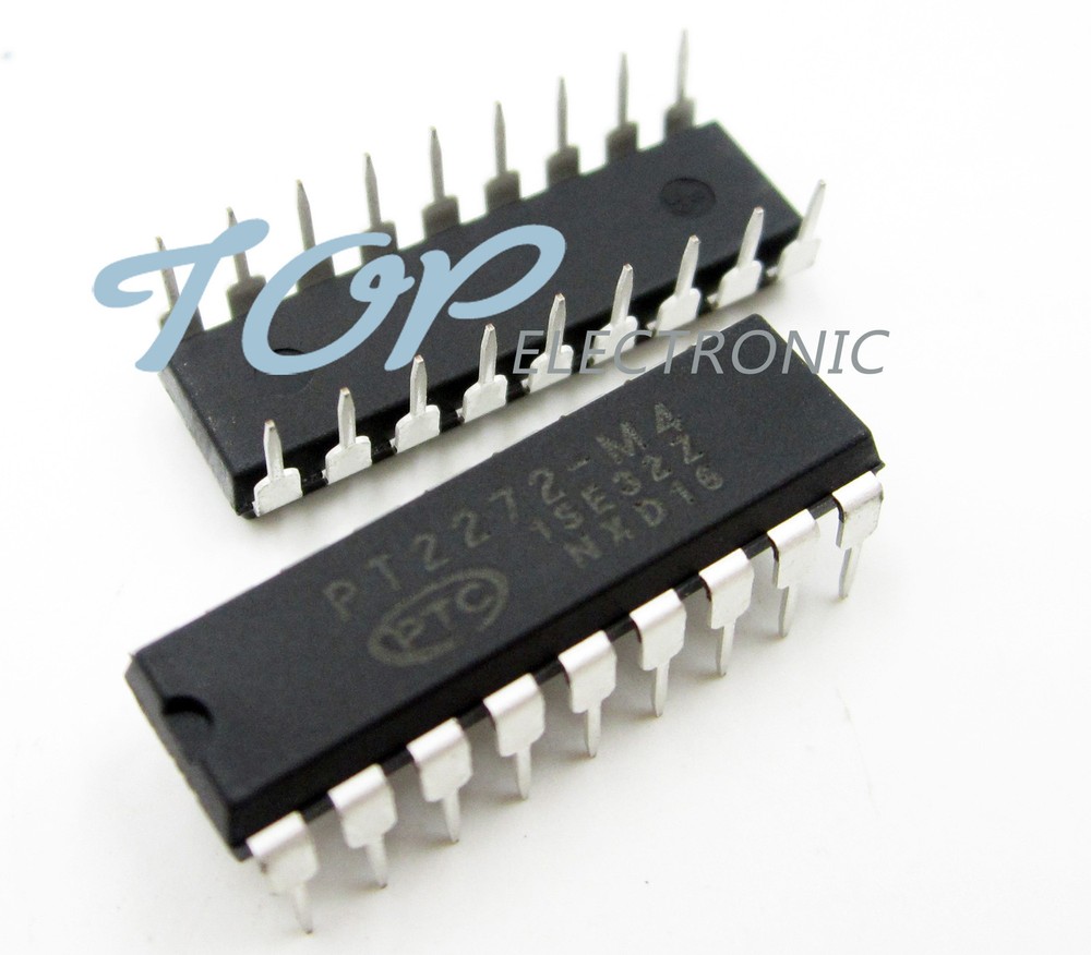 50PCS PT2272 PT2272-M4 DIP-18 Remote Control Decoder PTC IC New