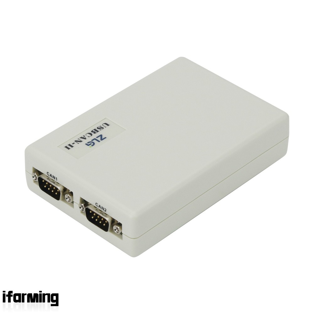 ZLG USBCAN-II USB to CAN Adapter CAN Bus Analyzer Debugger w/ 2CH CAN for Linux