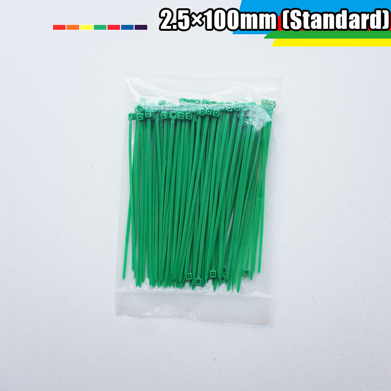 Colorful Wire Cable Zip Ties Wraps Small Nylon Plastic 2.5mm 3.6mm Width Strong