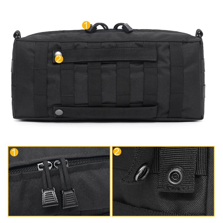 Tactical Multi-Purpose Large Capacity Waist Pack Molle Pouch Hiking Bag backpack