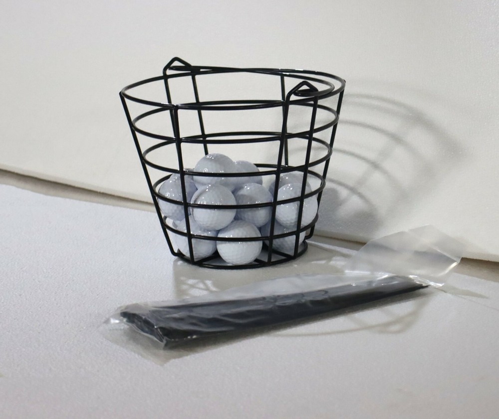 9.8ft Golf Practice Net Folding Golf Hitting Cage Practice Net Training Aid