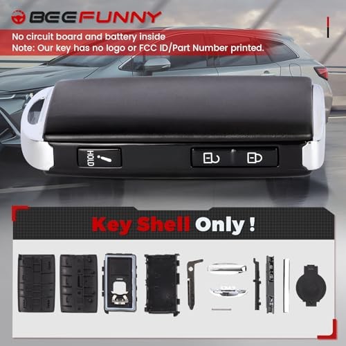 Replacement Remote Key Case Shell 3 Buttons for Mazda CX-3 CX-9 2020 3 BUTTON