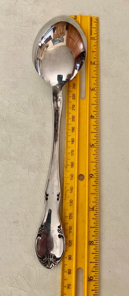 Gorhamcraft MUSETTE 2 Large Solid Serving Spoons