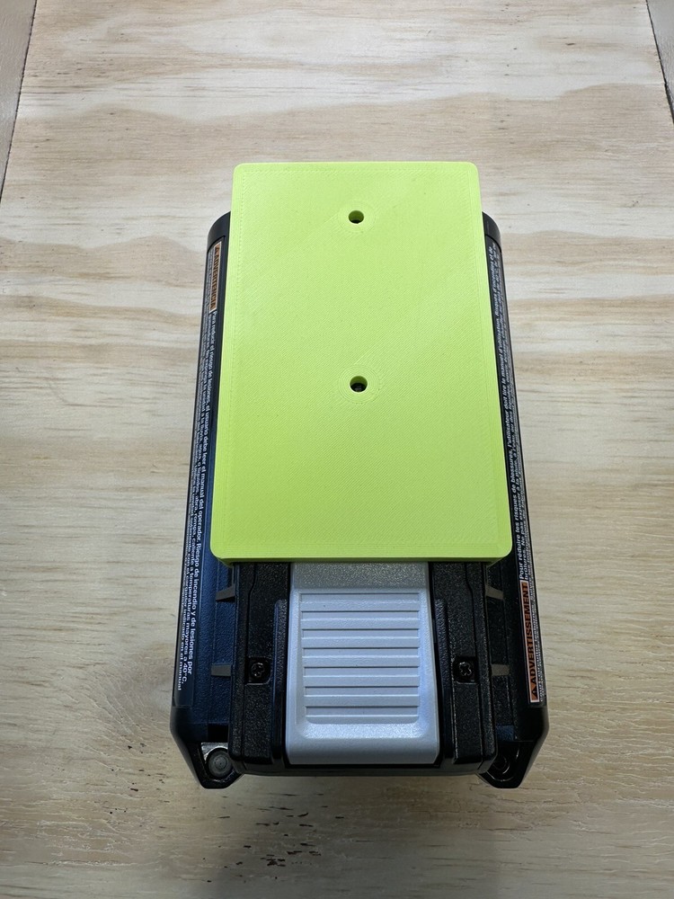 Ryobi 40v Battery Locking Wall Mount Garage Workshop