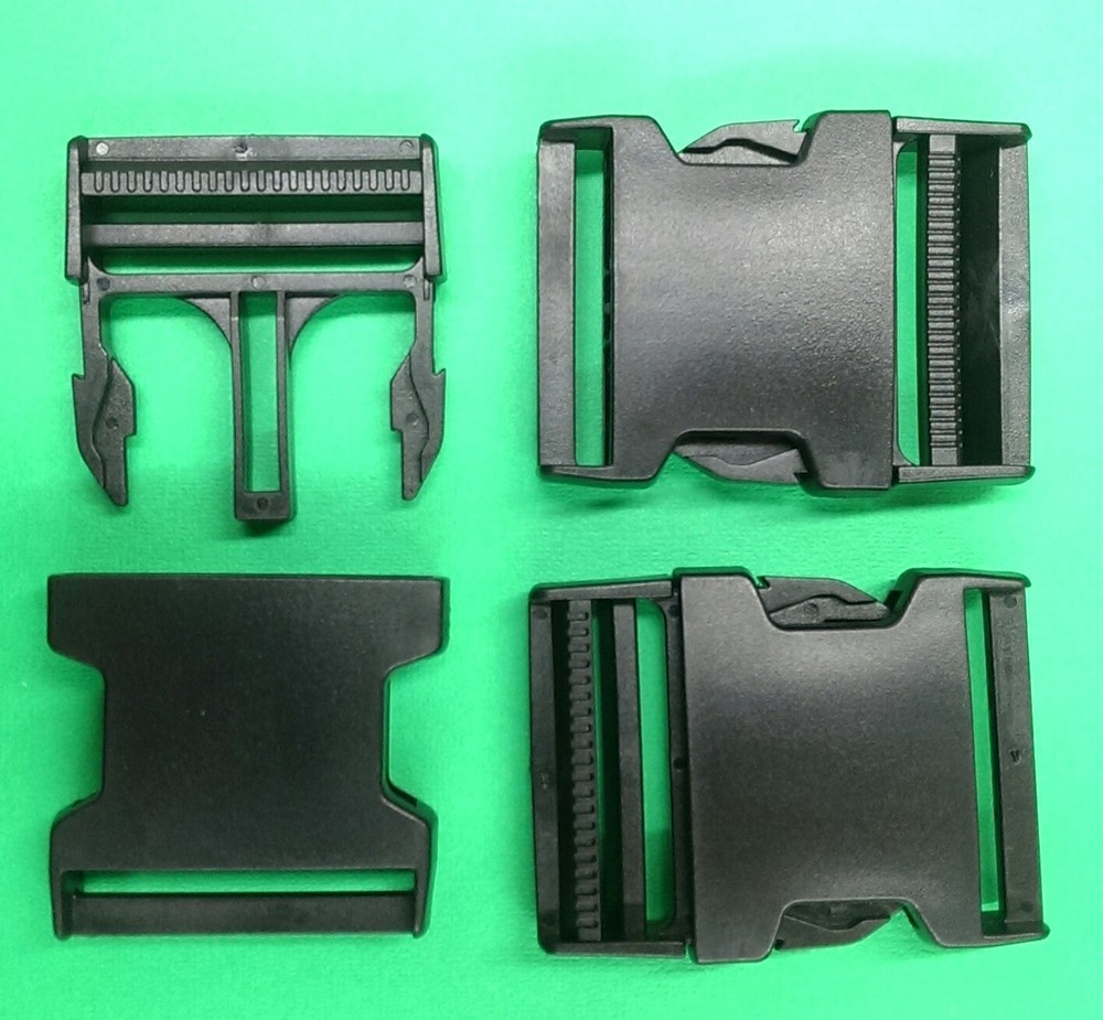 2"  Side Release Adjustable Buckles, Heavy Duty