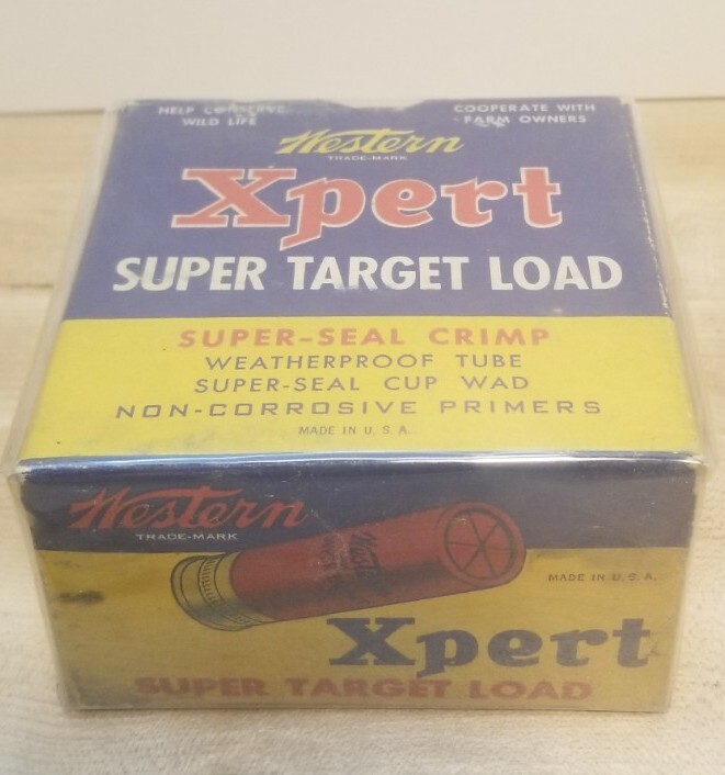 1950's Western Xpert Super Target Load  Shells 12 ga. (empty box)