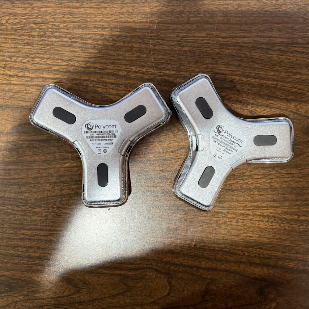 2x Polycom RealPresence Conference Microphone Array 2201-61063-001 (Unit Only)