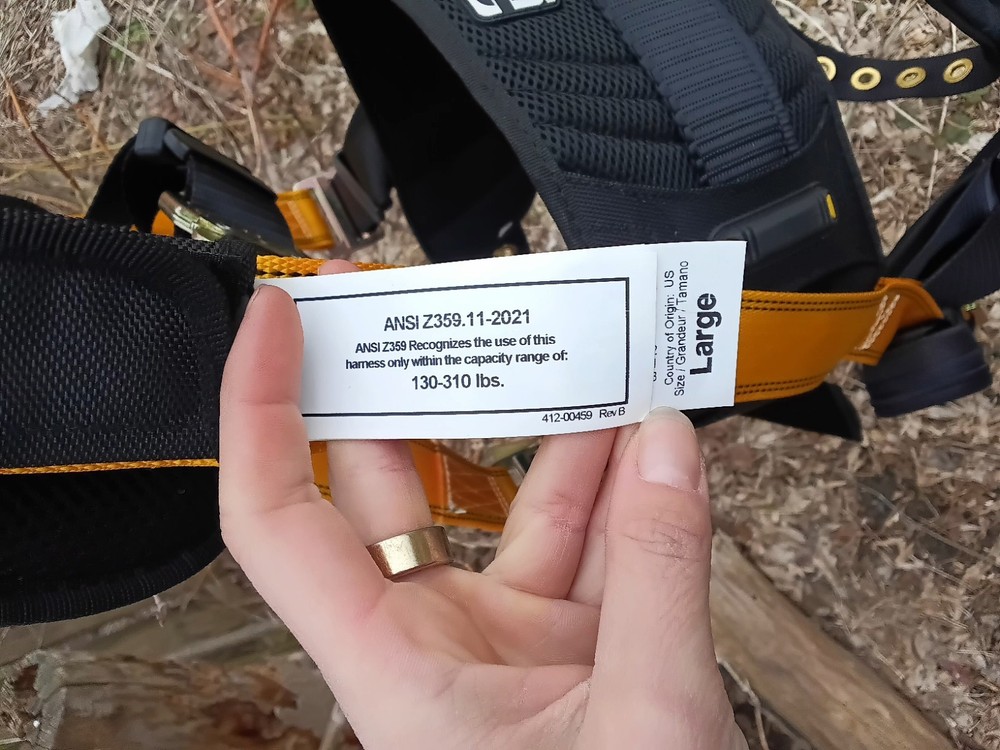 FallTech JOURNEYMAN FLEX Duratech Harness - Large