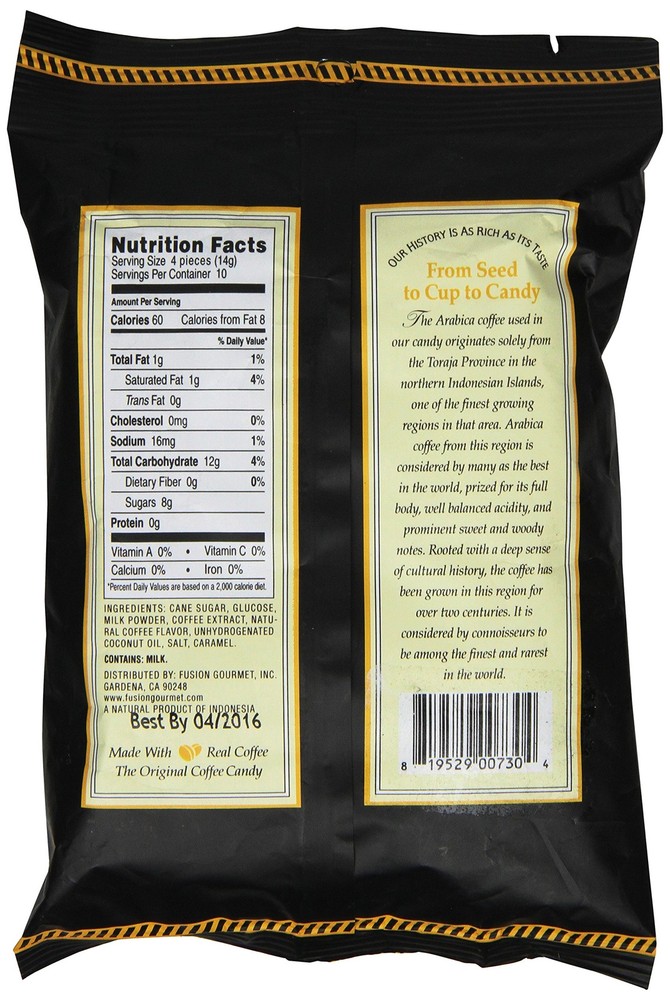 Coffee Candy Individually Wrapped 42 pcs