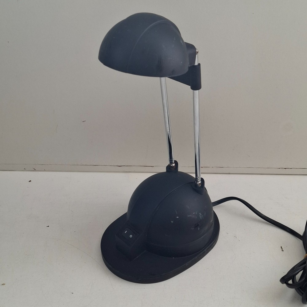 Ring Lighting Desk Lamp Halogen Telescopic - Black