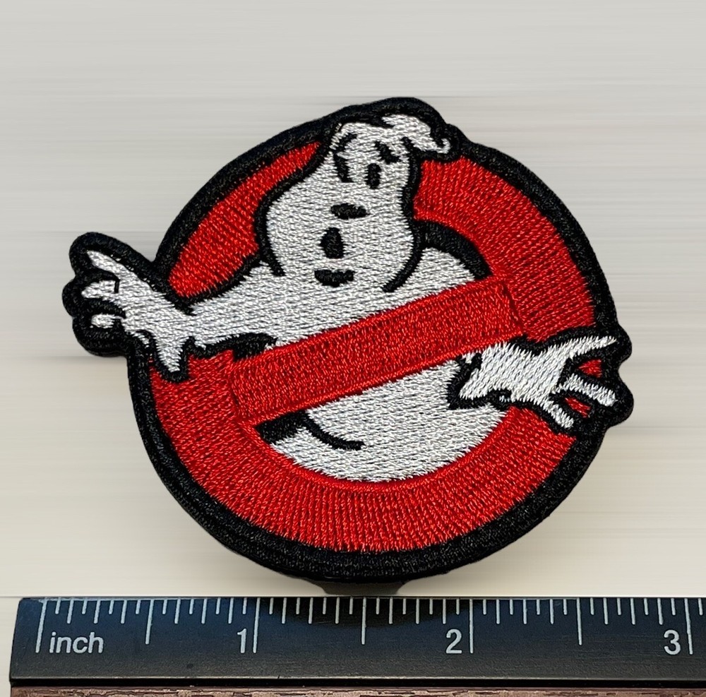 Ghostbusters Logo No Ghosts Tactical Military Morale Patch Hook loop