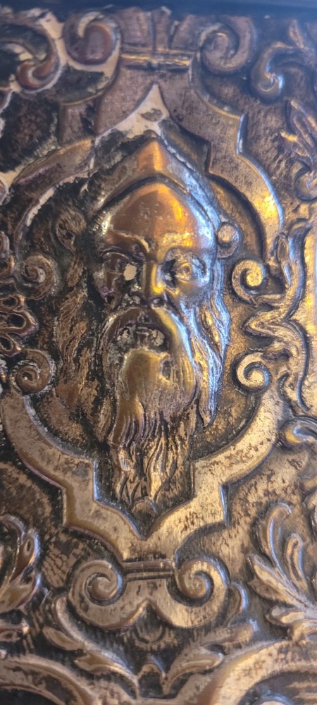 c1900 Antique E.G. Webster & Son Silverplate Repousse Water Pitcher