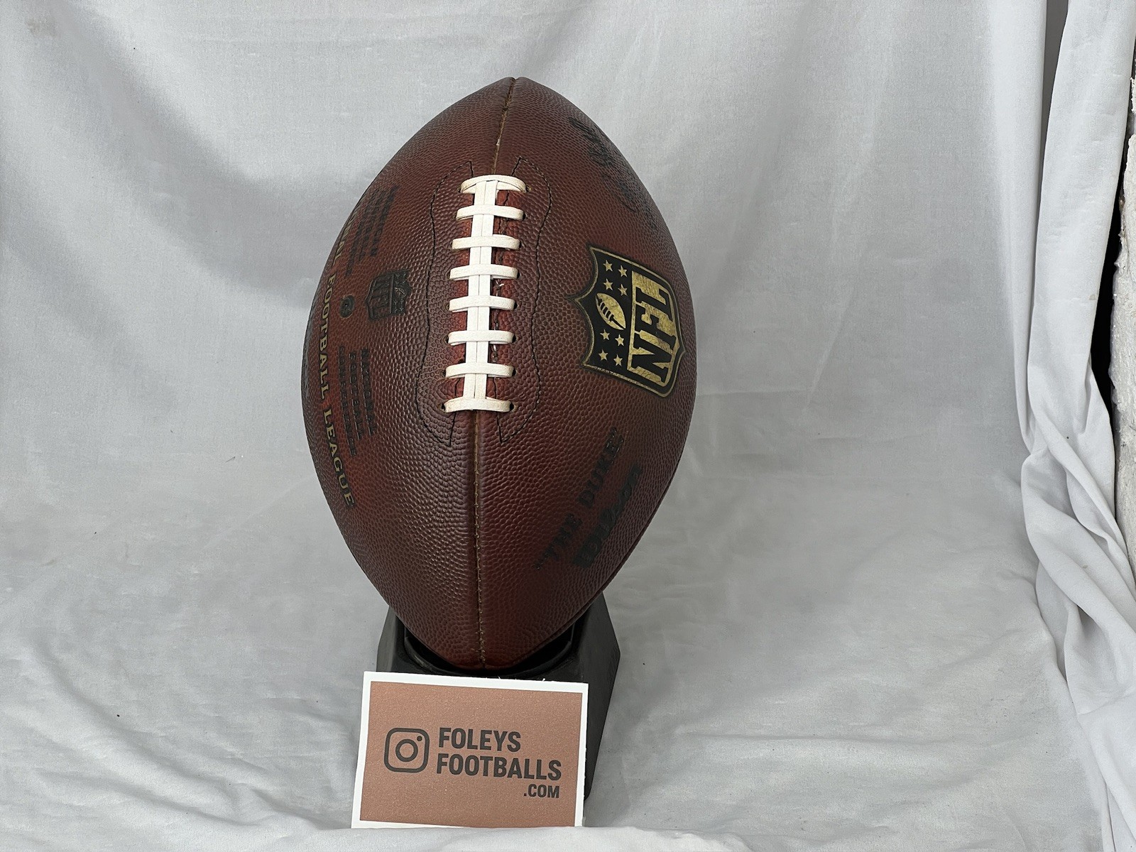 RAMS LOGO - NFL "The Duke" Wilson Football - Game Ball - Prepped & Conditioned
