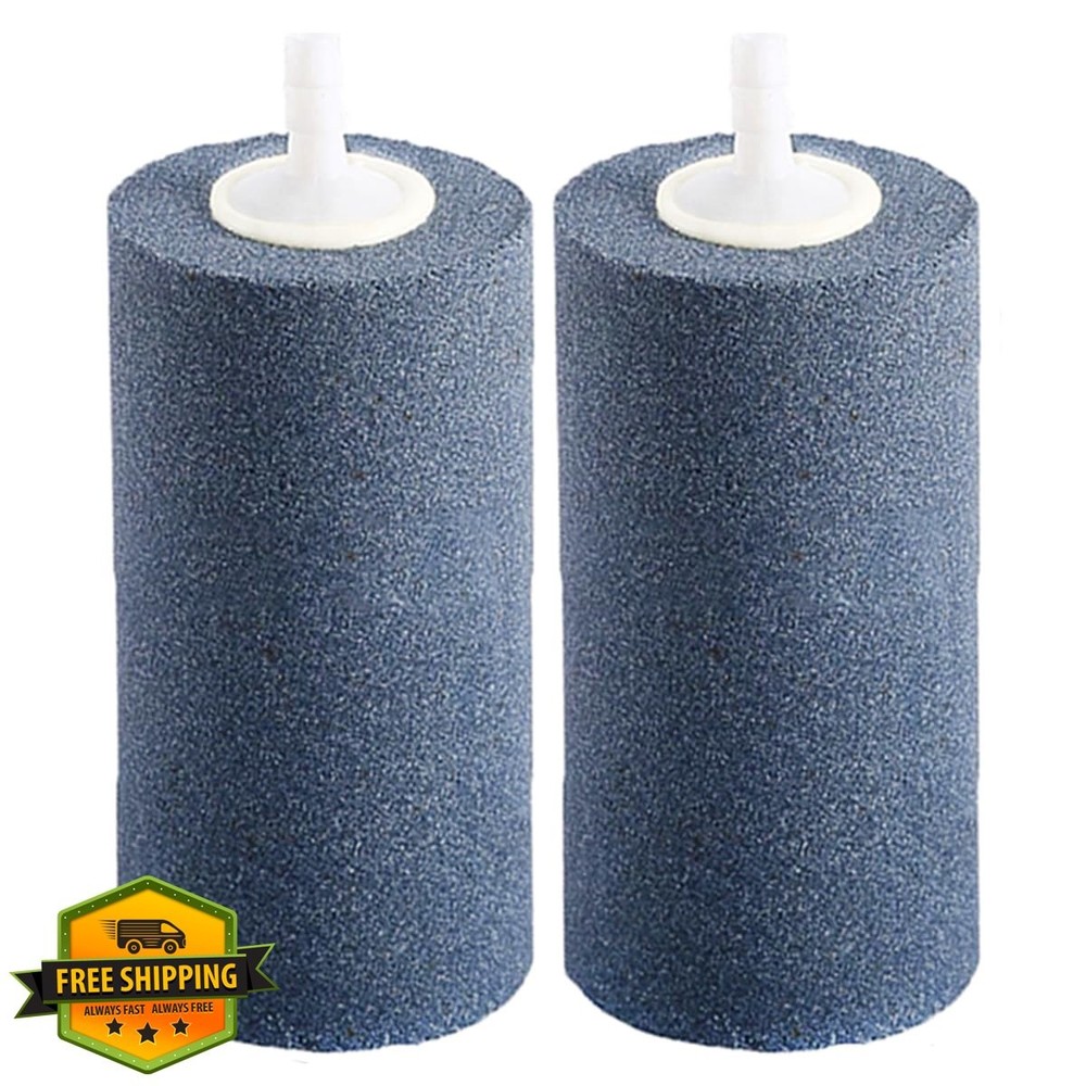 Large Air Stone Cylinder Bubble Diffuser Aquarium Fish Tank Pond