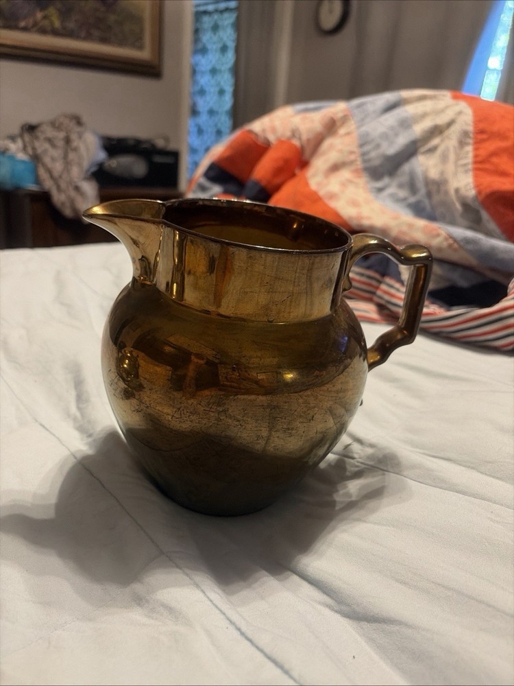Antique Copper Pitcher