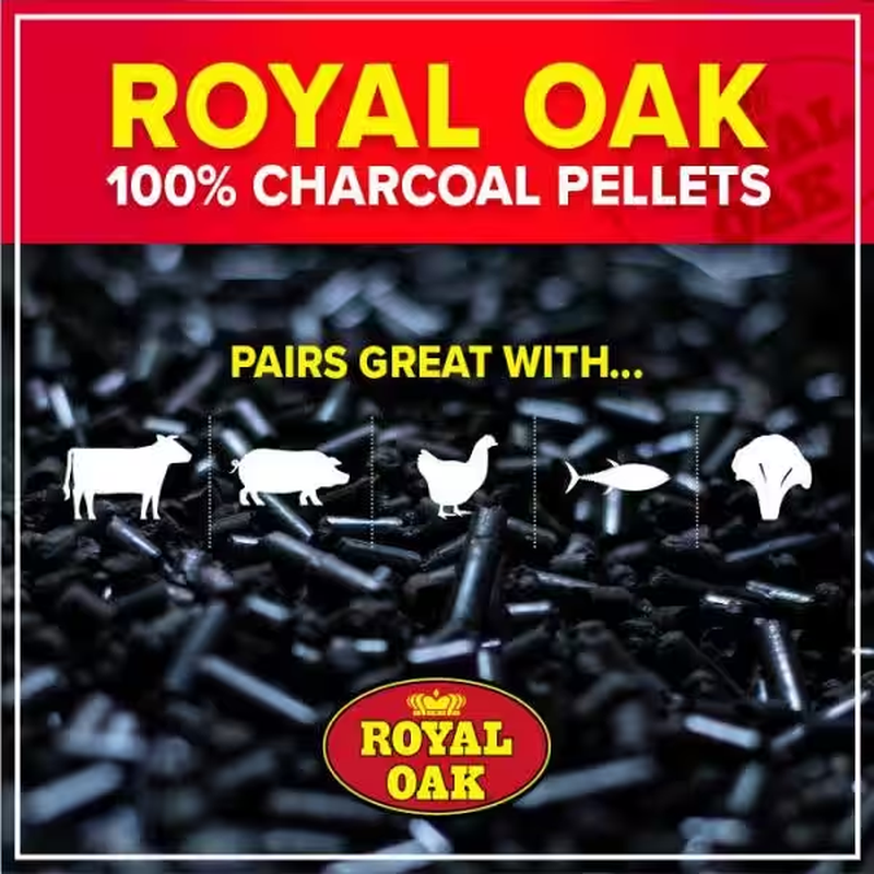 Royal Oak 20 Lbs. 100% Charcoal Hardwood Pellets