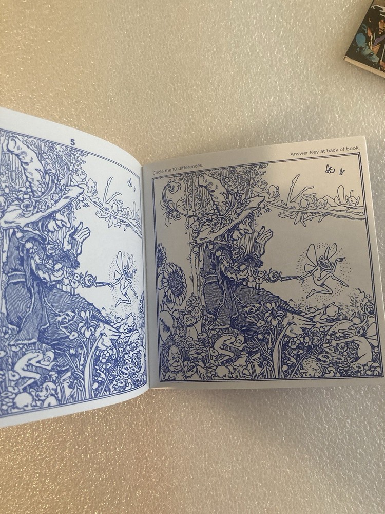 EeBoo FIND THE DIFFERENCES BOOK - 10 differences - with answer key