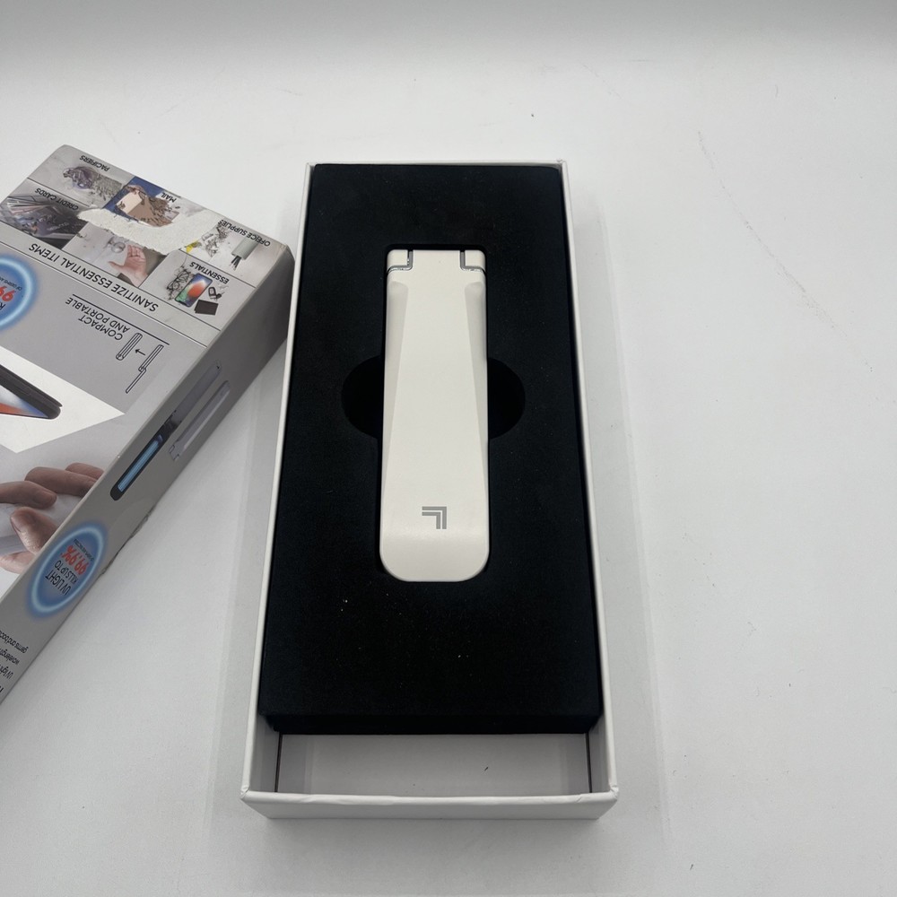 SHARPER IMAGE UV Light Portable Foldable Open Box