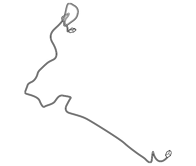 Genuine Ford GPS Navigation Control Module Connector FR3Z14D202A