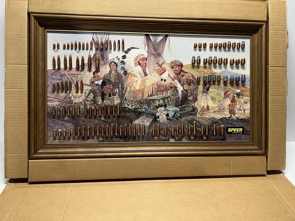 Vintage Speer Ammo Board