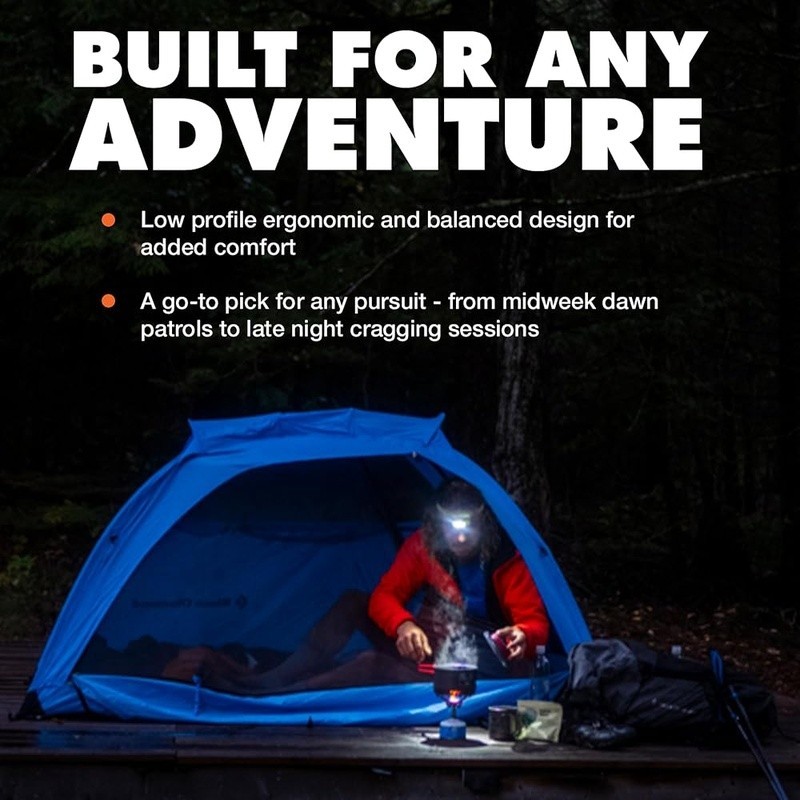 Lightweight Waterproof Headlamp LED Flashlight Adjustable Modes Hiking Camping