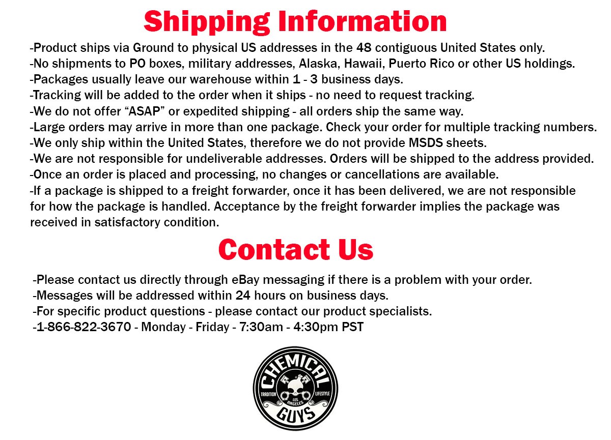 Chemical Guys - Bare Bones Undercarriage Spray (16 oz) (2 Pack)