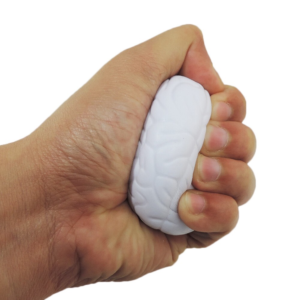 Six Stress Relief Squeezable Foam Brain (6)