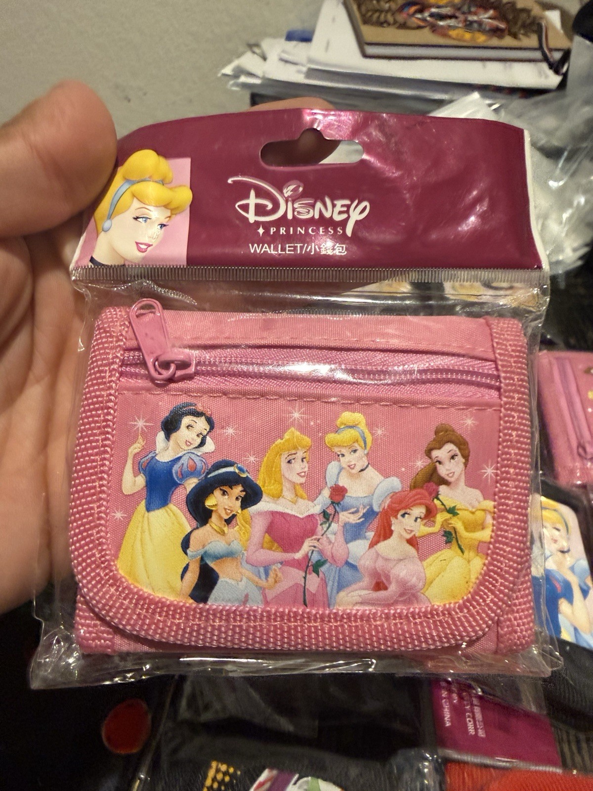 Disney Princess Small Wallets Lot Pink Black Disney Franchise Assorted Colors