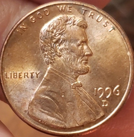 1996 DLincoln Cent Ships Free