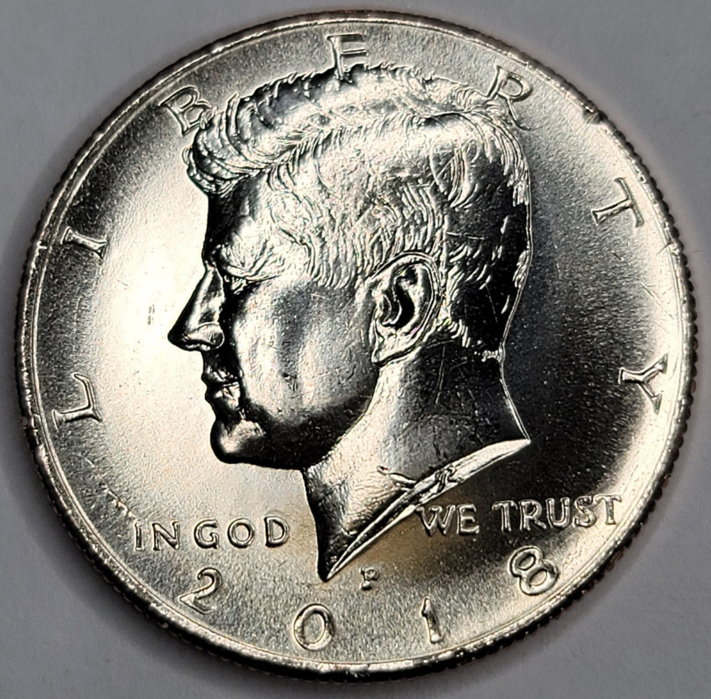 2018 P KENNEDY HALF DOLLAR UNCIRCULATED - CLAD