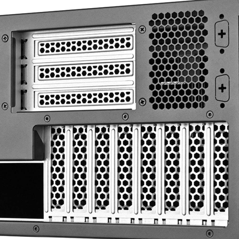SilverStone RM47-502-I 4U Interchangeable Rackmount Chassis Front Accessible