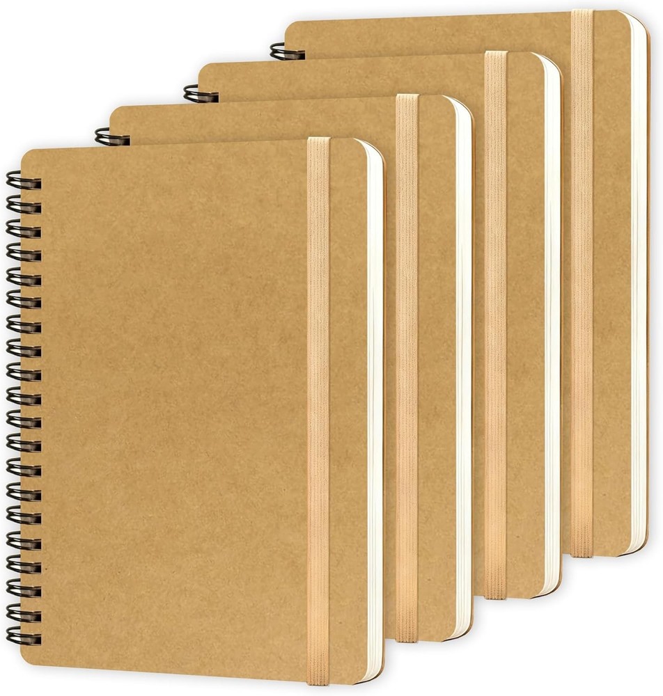 Spiral Notebook, Spiral Journal Notebook, Notebooks for Work, Note Taking,