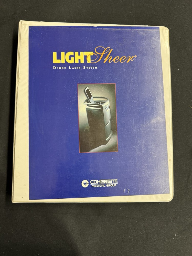 Coherent LightSheer Diode Laser System Operator's Guide