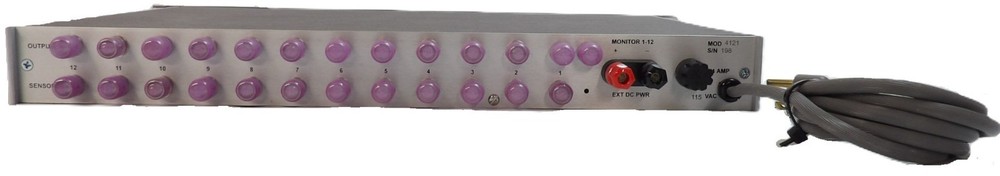 Dytran Instruments Model 4121 Accelerometer 12 Channel Power Unit Working