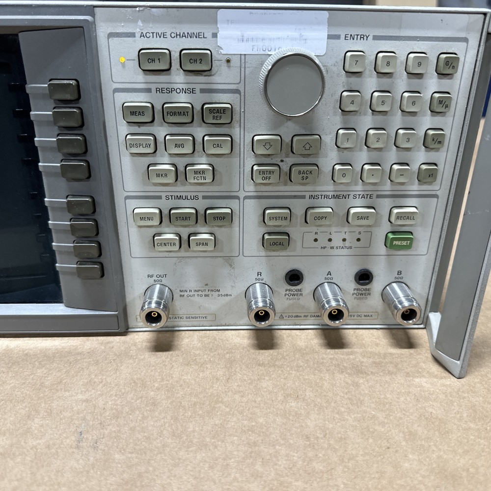 HP 8753C 300kHz-3GHz Network Analyzer w/ 85046B S-Parameter Test Set