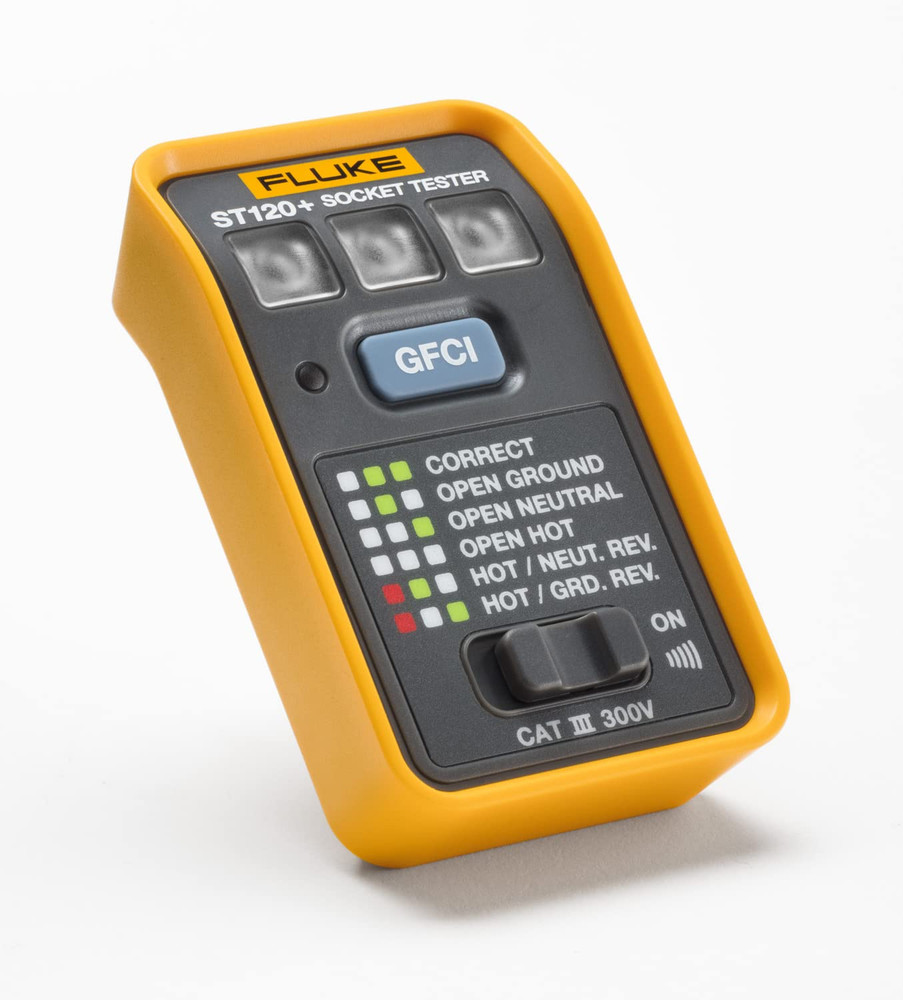 ST120+ GFCI Socket Tester with Audible Beeper